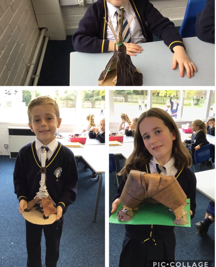 Image of Year 3 Completed Stone Age Homes
