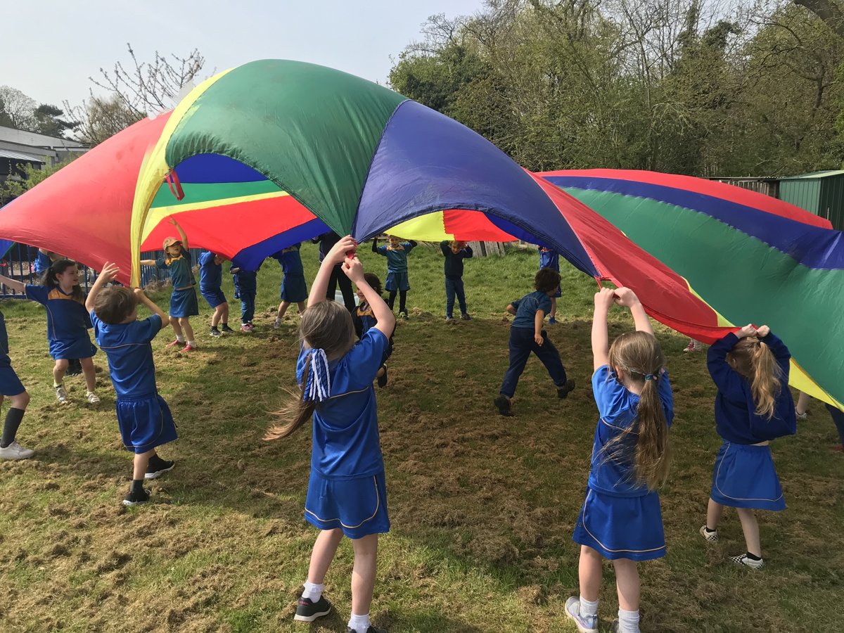 Year 1 Parachute | St Peter's Catholic Primary School, Lytham