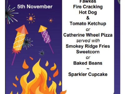 Image of Bonfire Night Themed Lunch