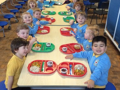 Image of kindy Chinese lunch