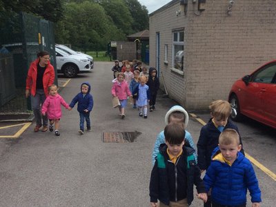 Image of Kindy woodland walk