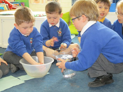 Image of Reception washing of the feet