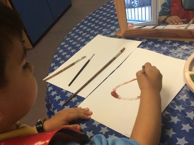 Image of kindy self portraits