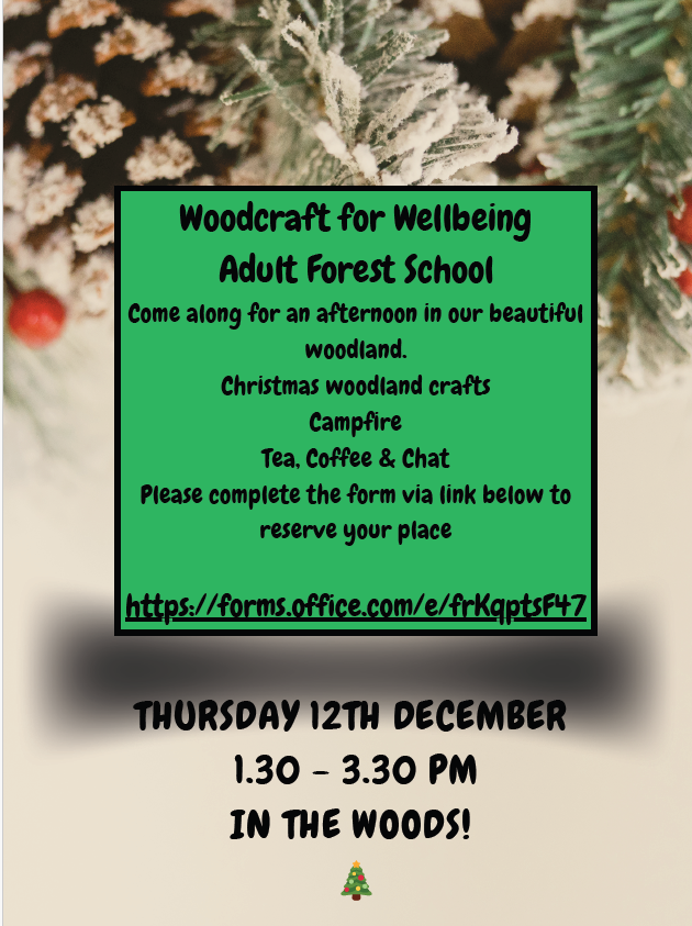 Image of Forest School for Adults - Woodcraft for Wellbeing