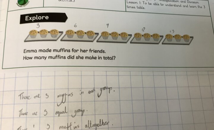 Image of The 3 times table in Badgers