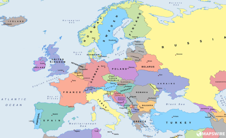 Image of Climates and Biomes- The Continent of Europe 