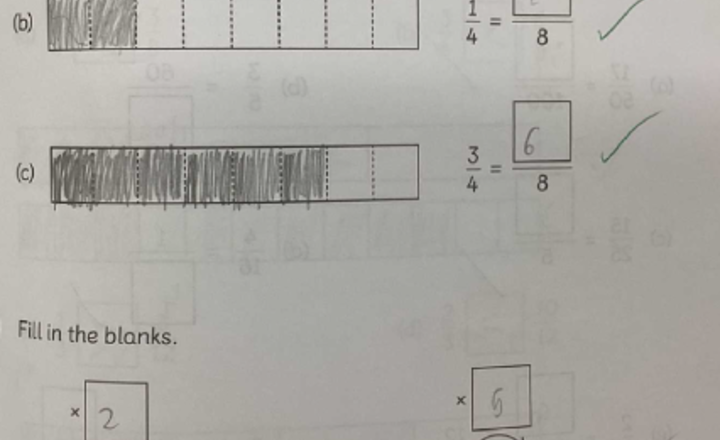 Image of Equivalent Fractions in Team Starlings