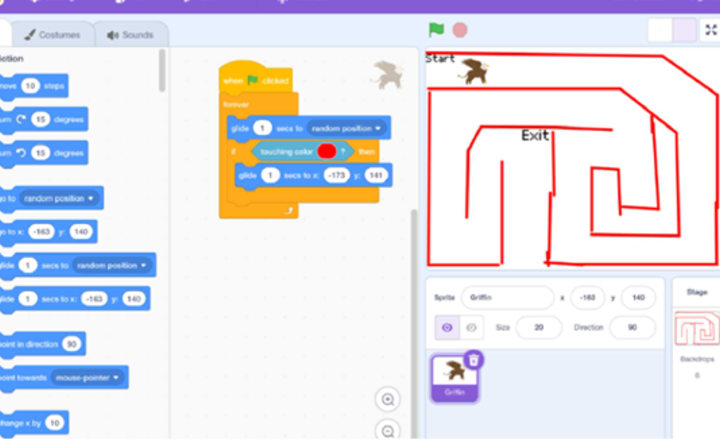 Image of Amazing Mazes in Team Starlings!