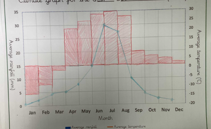 Image of Geographical Graphs in Team Starlings!