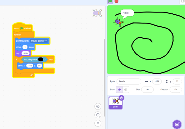 Image of Coding in Team Starlings!