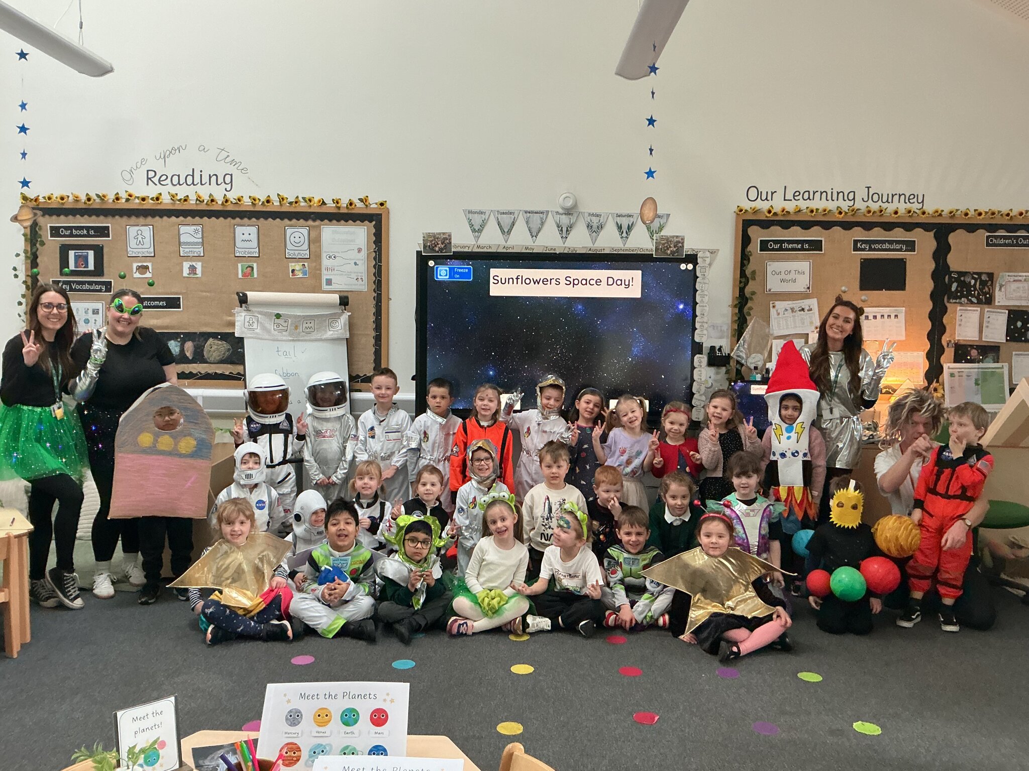 Image of UOW in Sunflowers