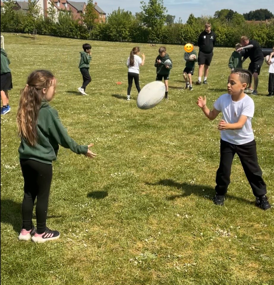 Image of Tag Rugby in Team Badgers