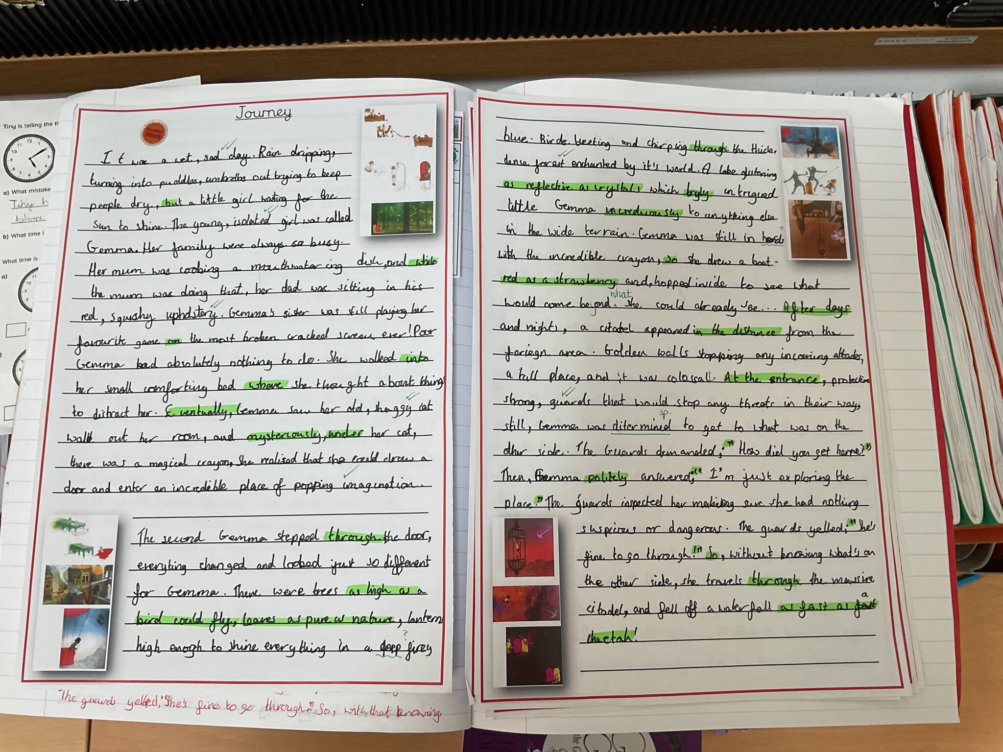 Image of Story Writing in English