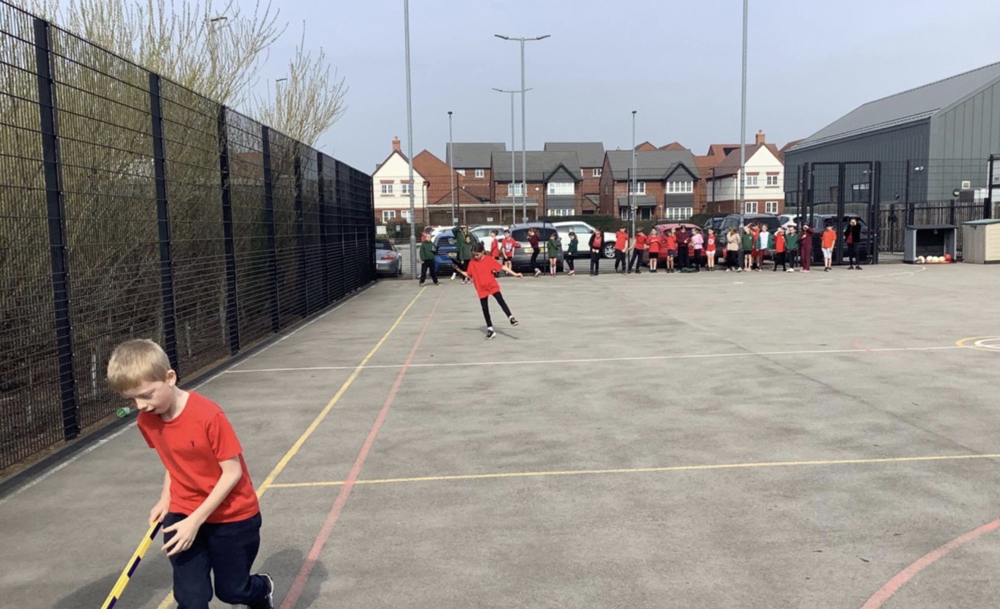 Image of Science outside in Team Hedgehogs!
