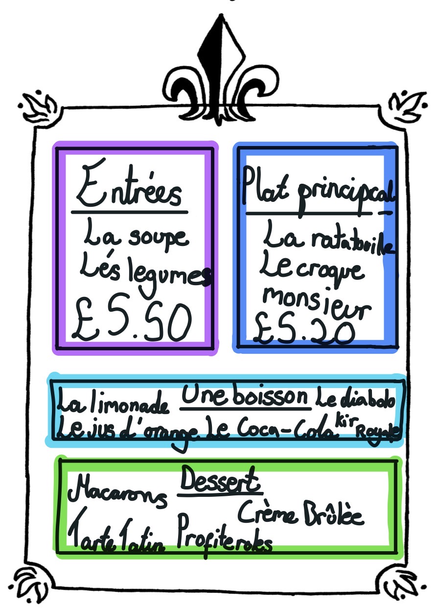 Image of French Food in Team Hedgehogs