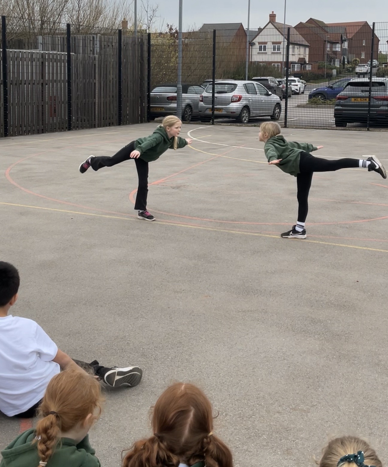 Image of Tightrope Walkers in Team Badgers!