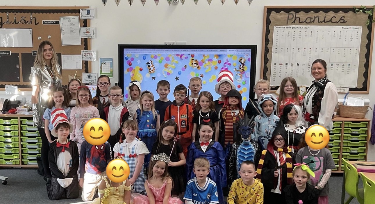 Image of World Book Day in Team Meadow