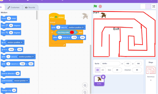 Image of Amazing Mazes in Team Starlings!