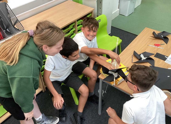 Image of Science in Starlings: Wind Powered Pulleys!