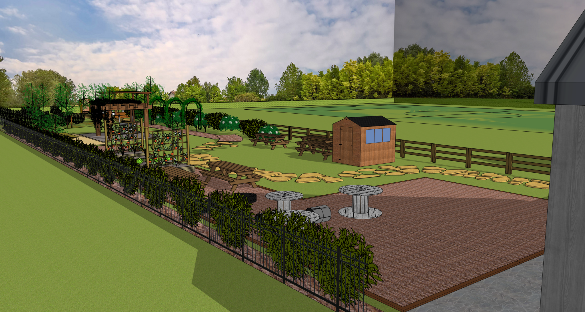 Image of Development of Forest School and Outdoor Areas