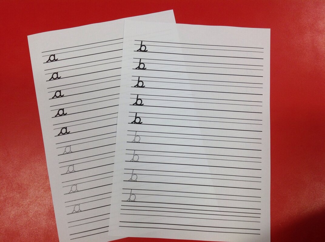 Image of Handwriting Homework