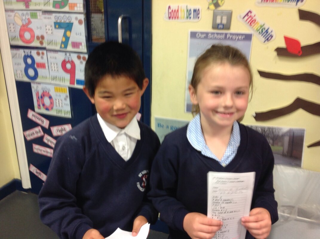 Image of  2 minute mad maths challenge winners...