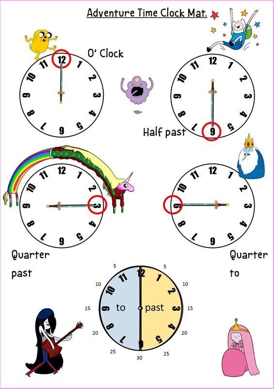 Image of Can your child recognise these times?