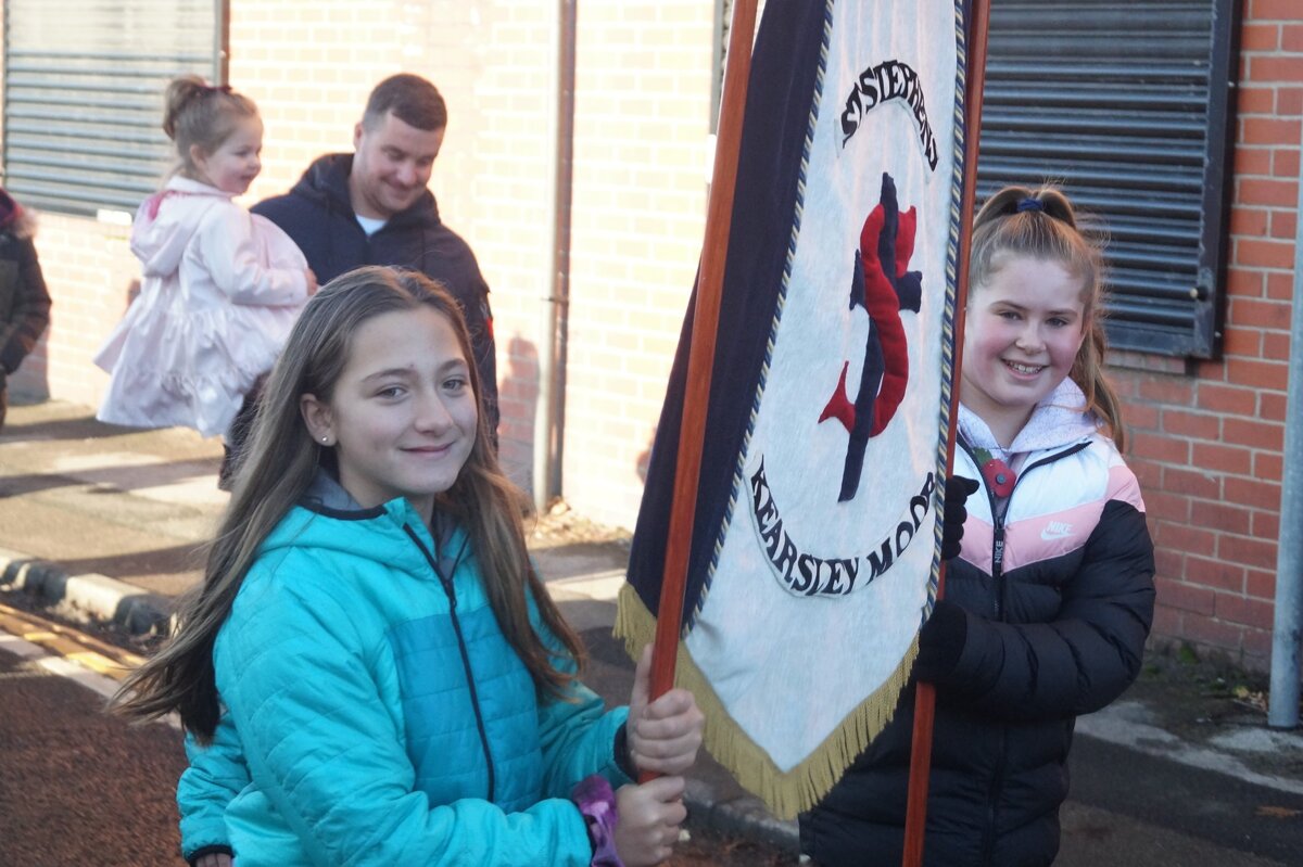 Image of St Stephen's in the Kearsley Remembrance Parade