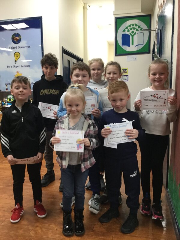 Image of This week’s star award winners