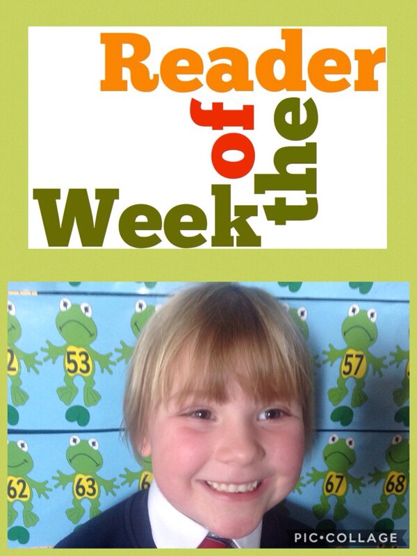 Image of Mrs Robinson's Reader of the Week...