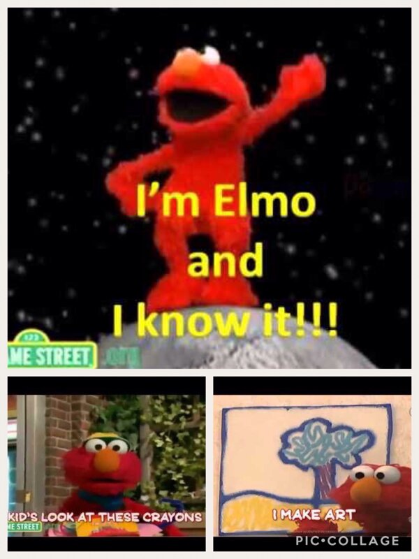 Image of Elmo is in the house...