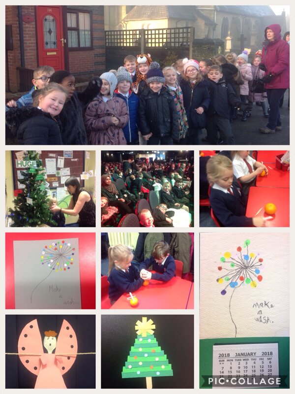 Image of Christmas collage