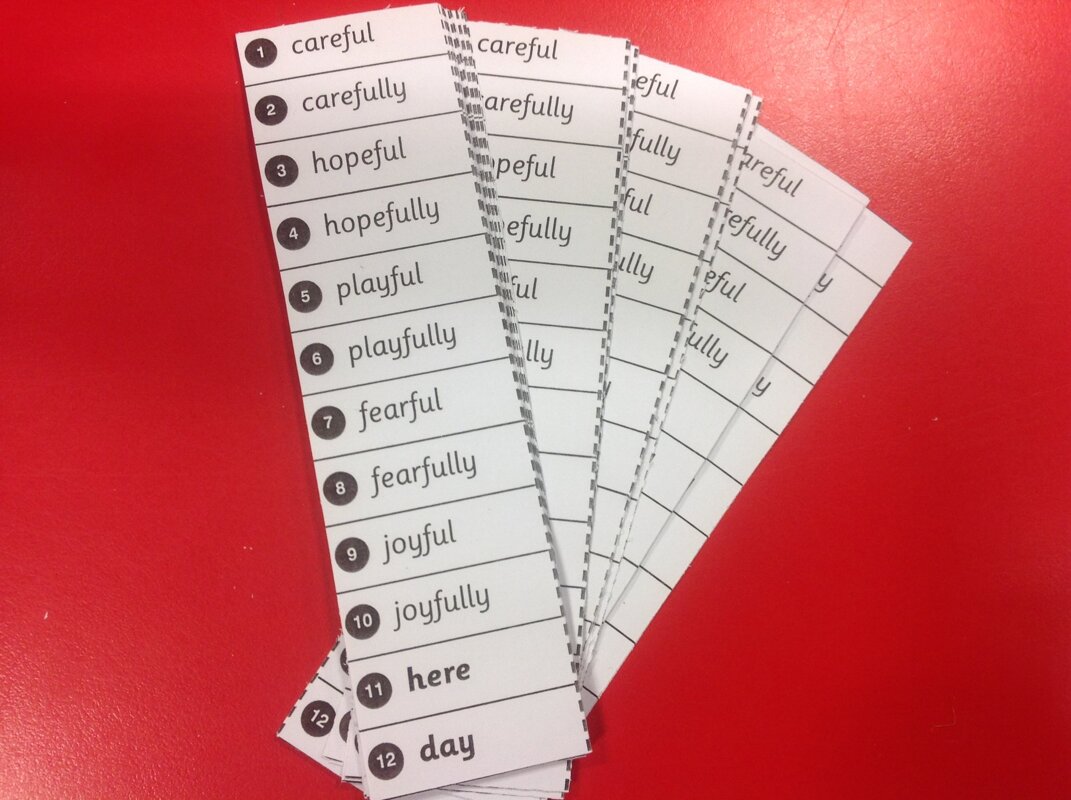 Image of Next Week's Spellings....