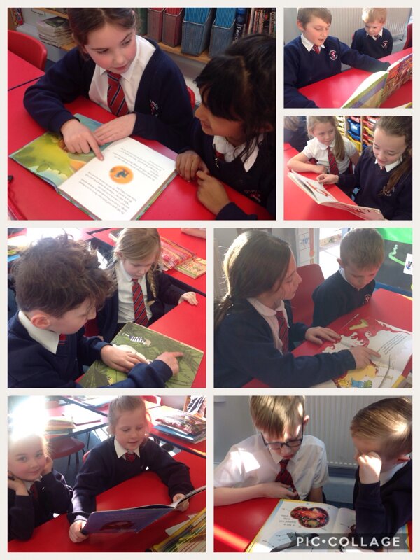 Image of Promoting reading through our reading buddy scheme