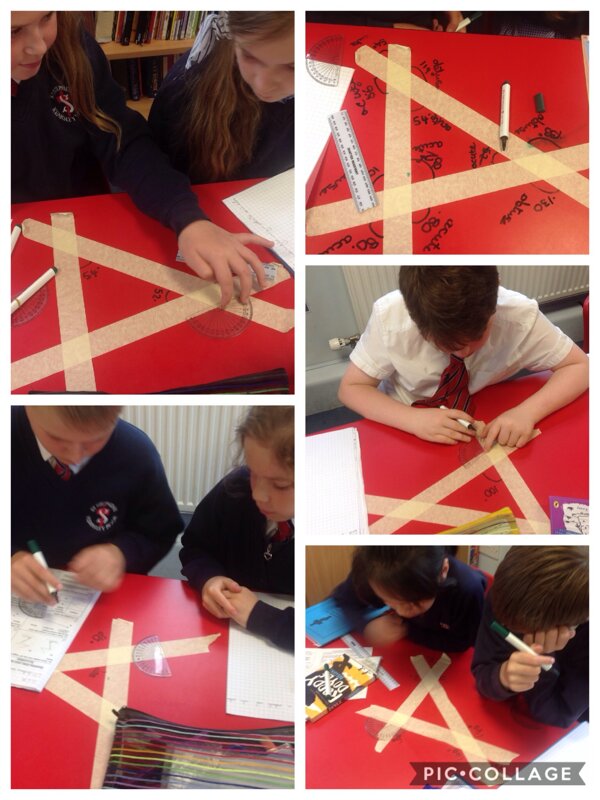 Image of It's all about angles in year 5