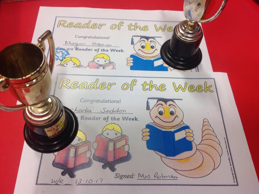 Image of Mrs Robinson's Reader of the Week