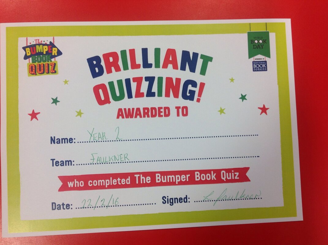 Image of The Bumper Book Quiz