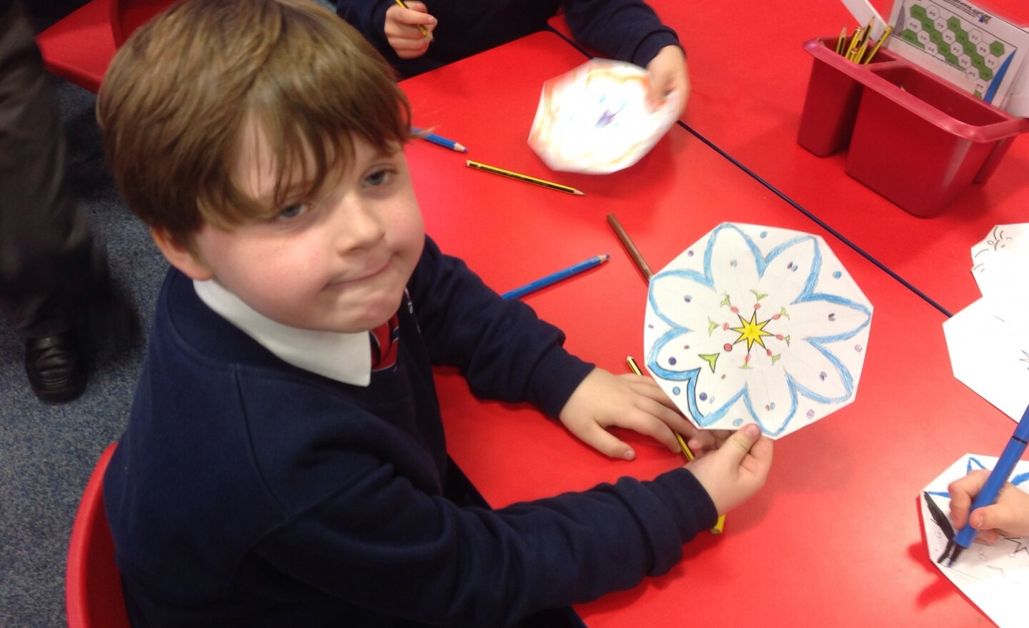 Image of Rotational Symmetry Rangoli Patterns