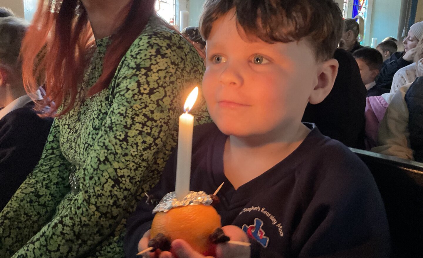 Image of Christingle celebration