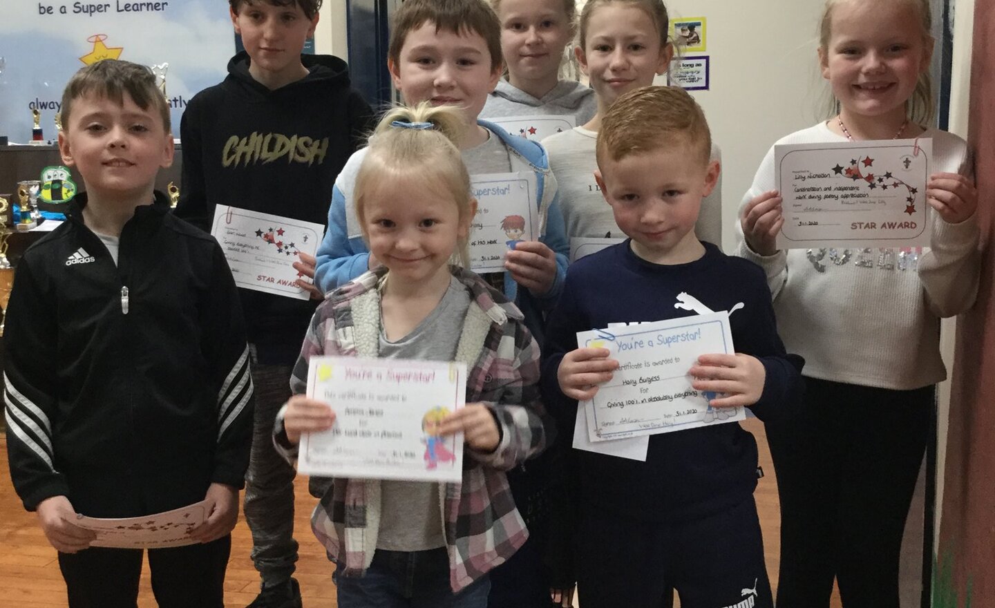 Image of This week’s star award winners