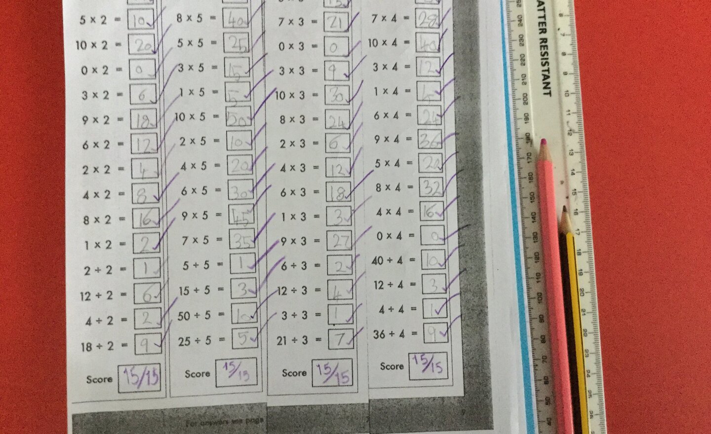 Image of Multiplication Assessment 