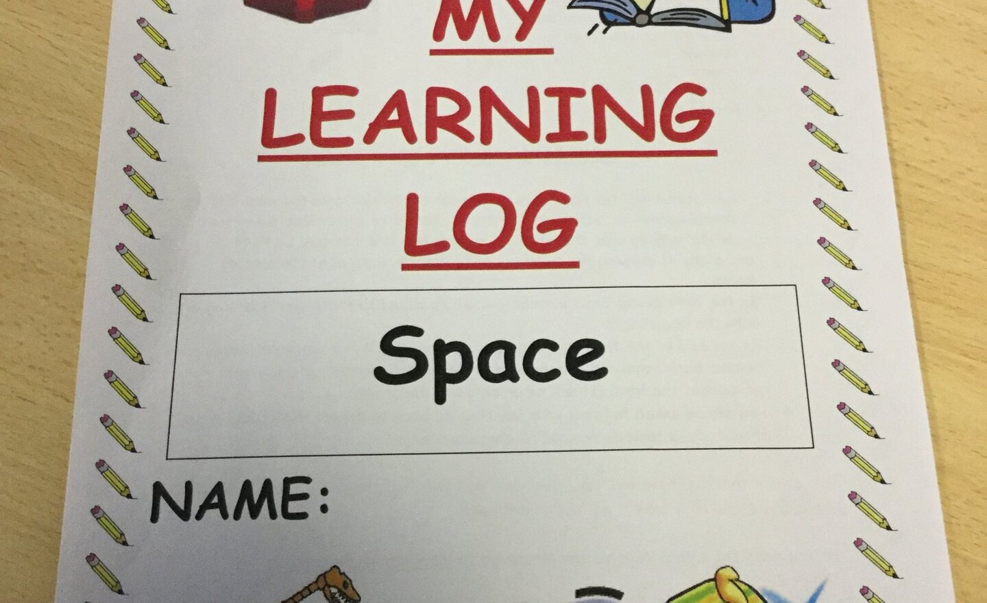 Image of Learning Log