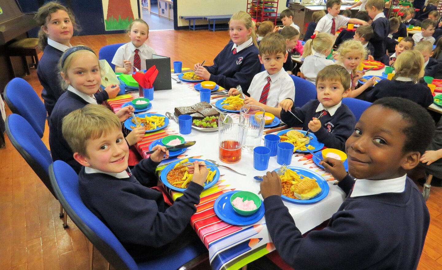 Image of Top Table - No Room for the Head!