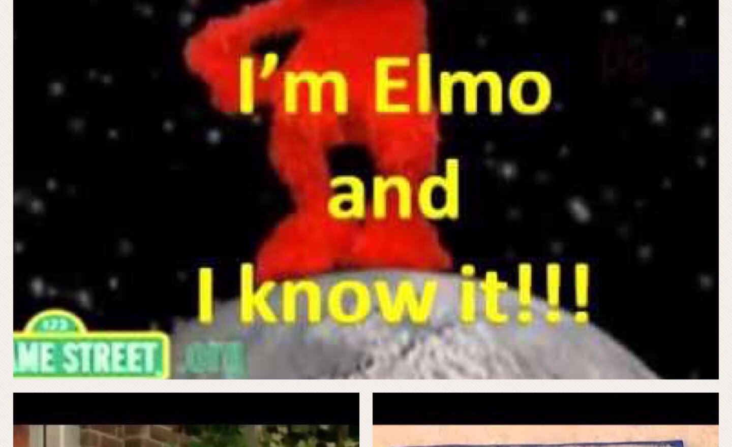 Image of Elmo is in the house...