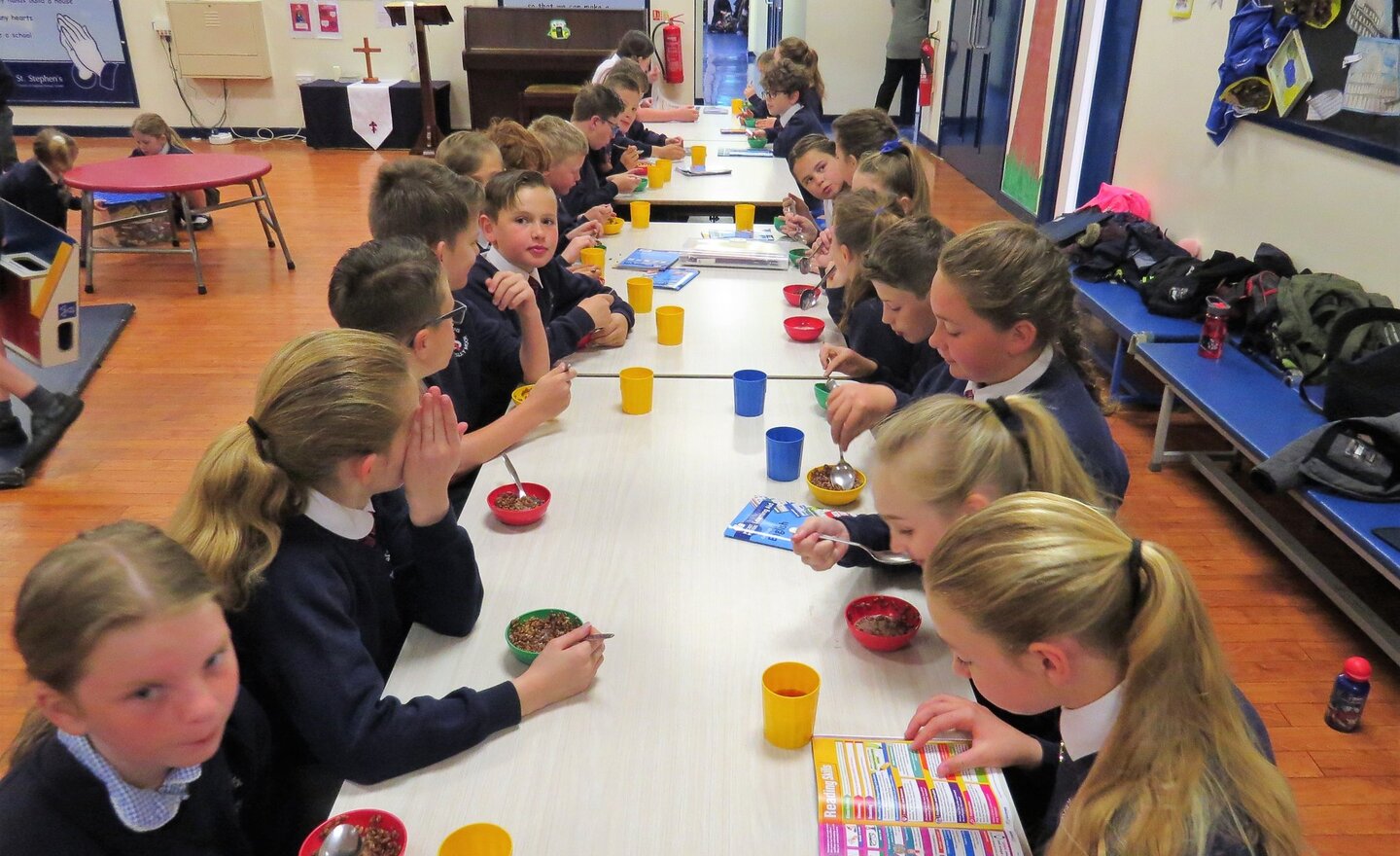 Image of First Sitting for the SATs Breakfast!