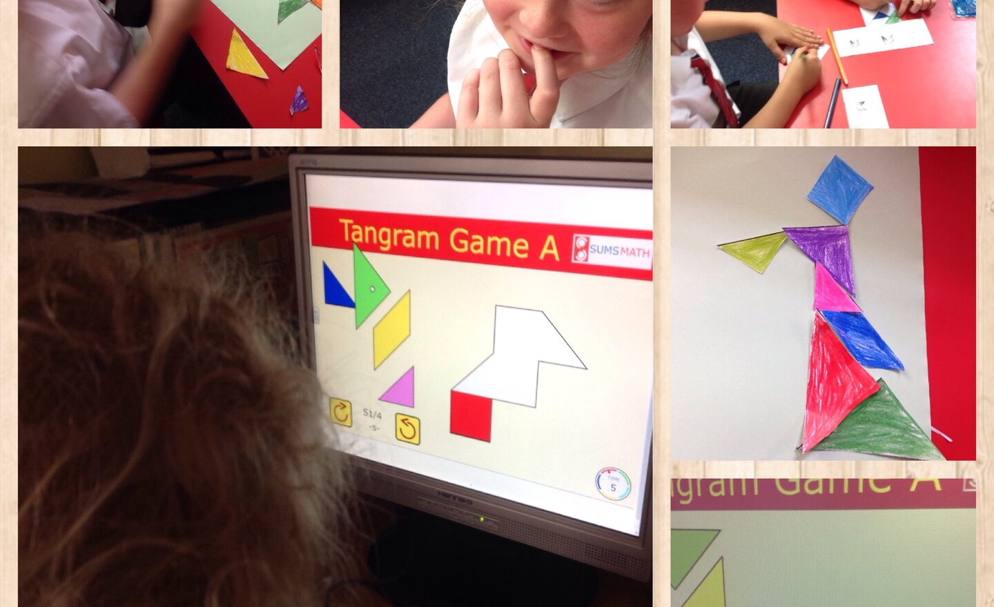 Image of Testing times with tangrams