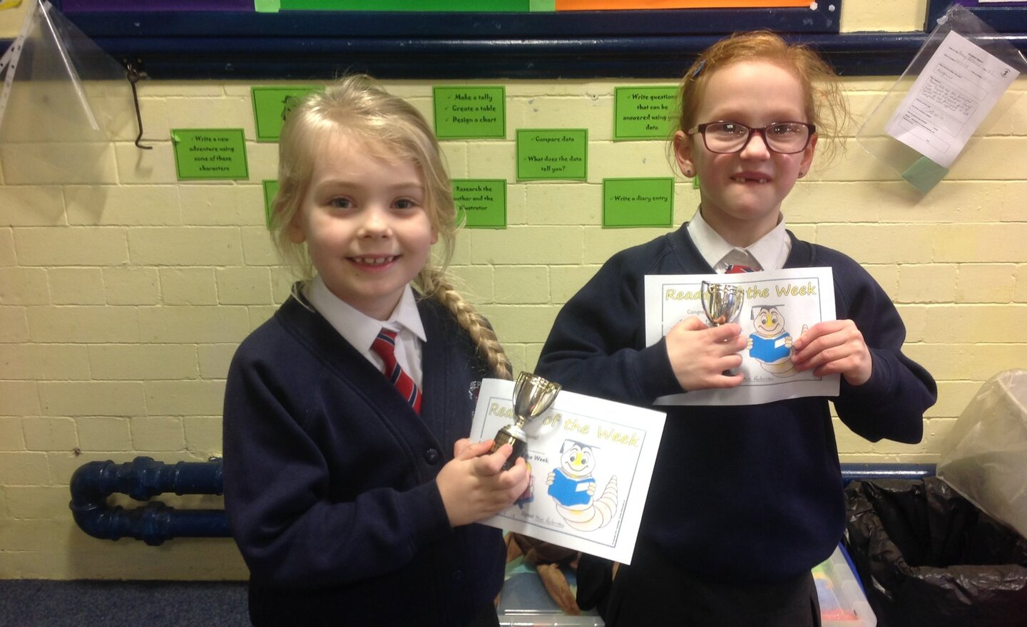 Image of Mrs Robinson's Readers of the Week