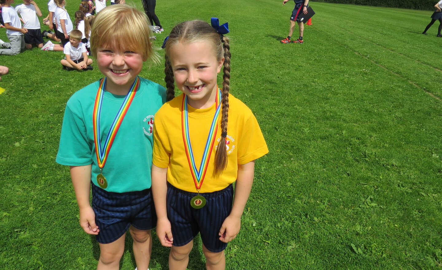 Image of Three legged Race Winners