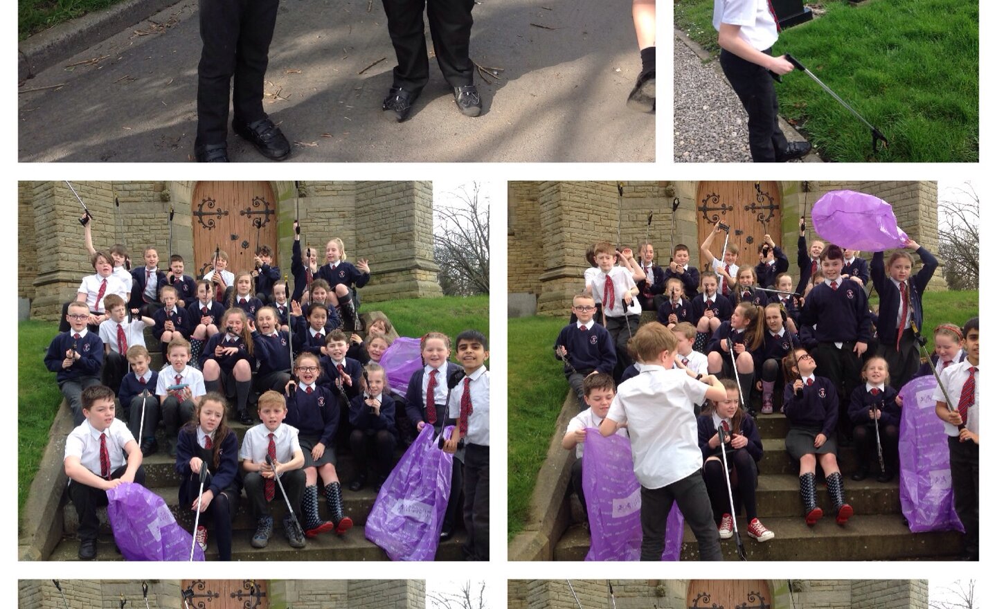 Image of 40 Acts = Lenten Appeal = Generosity = Litter pick = Community= Christian Values