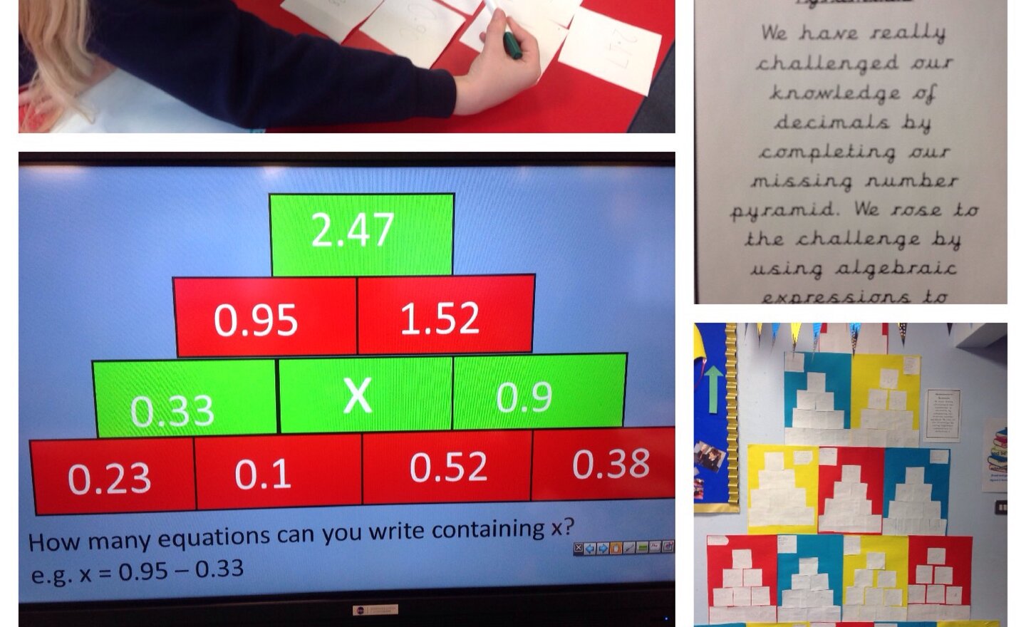 Image of Problematic Pyramid Problems With Decimal Points